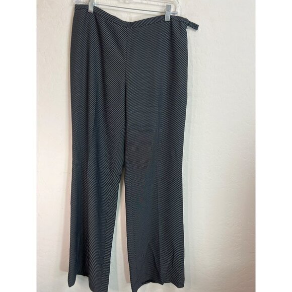 Ann Taylor Factory Store Sz 10 Dress Pants Fully Lined Wide Leg - Picture 1 of 6